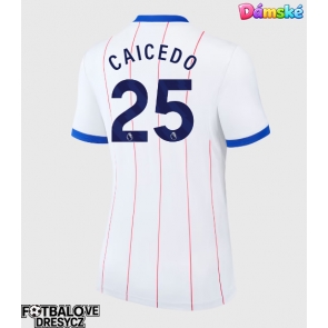 Chelsea Moises Caicedo #25 Dámské Alternativní Dres 2026-27 Krátký Rukáv